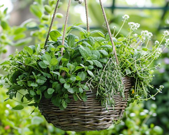 Herb Hanging Basket Workshop 