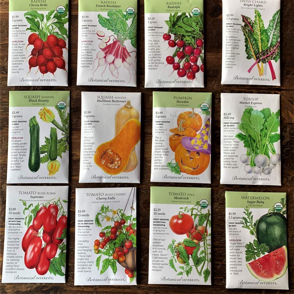 Botanical Interests Seeds - Lockwood's Greenhouses & Farm - Hamburg, NY